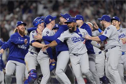 MLB(影)／大谷夢想成真！　道奇逆轉7:6擊敗洋基　4勝1敗奪隊史第8冠