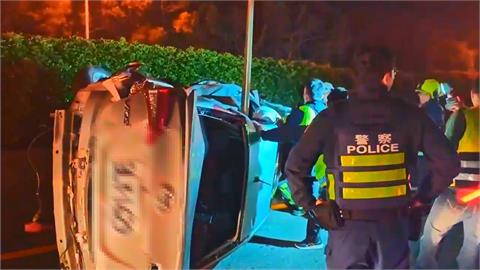 快新聞/國3大甲段深夜奪命追撞 釀1死2傷悲劇