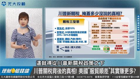 理財最錢線／川普關稅政策 掩蓋多少沒說的真相?