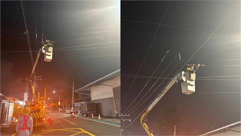 快新聞／最新！「這原因」釀高雄仁武190戶無電可用　台電2小時後全數復電完成