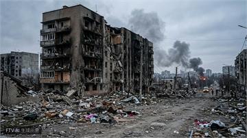 俄軍空襲烏克蘭首都基輔　住宅遭毀恐有民眾受困瓦礫堆