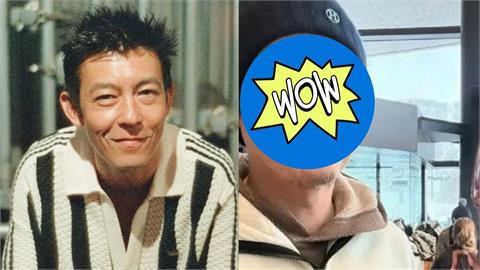 陳冠希北海道陪女兒滑雪被捕獲！45歲零修圖素顏近照流出引熱議