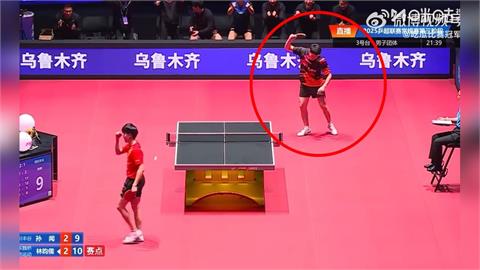 桌球／中國選手遭林昀儒「讓2追3」！惱羞當眾「怒砸球拍」超慘下場曝光