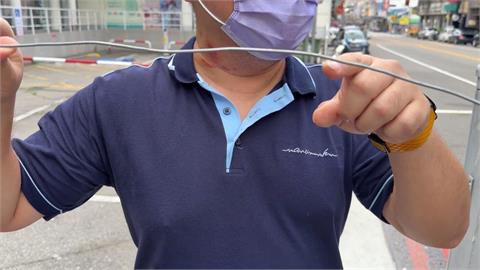 哪來的？台中夜跑遭鐵絲刮傷濺血　當事人怨「求助無門」