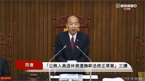 最新/不意外!反公教年改表決大戰 藍白60:48強勢闖關