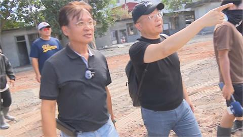 快新聞／畫面曝！花蓮光復國中棒球場盼重建　中職會長蔡其昌親赴現場視察