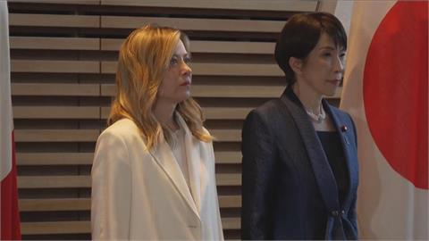 高市早苗送梅洛尼三麗鷗週邊　日義峰會中「直呼對方名字」
