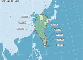 快新聞／梅莎颱風向西北緩慢移動 預估下半天可能增強為中颱