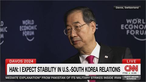 南韓總理參加論壇受訪　肯定台海和平重要性
