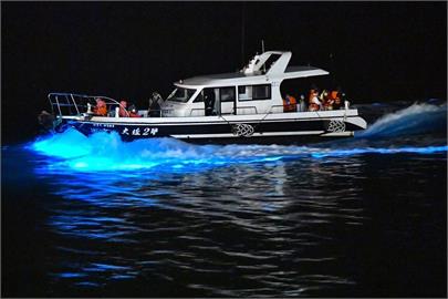 藍眼淚陸續湧現馬祖海岸　達人帶路賞淚縣府推8場