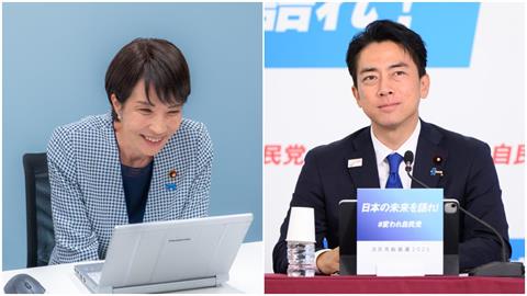 快新聞／首輪無人過半！日自民黨總裁大戰「二輪投票」　高市早苗對決小泉進次郎