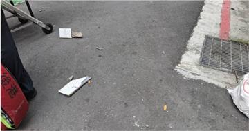 快訊／北投民宅磁磚突掉落　1男路過遭砸傷急送醫