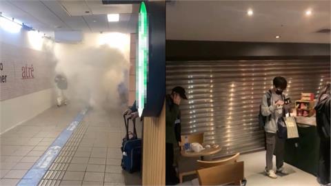 北捷隨機攻擊案「生死一瞬間」！咖啡廳店員「即時拉門」守住顧客安全