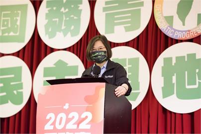 快新聞／出席2022國務青旗艦營　蔡英文要大家「幫三個忙」：為台灣民主注入更多創意