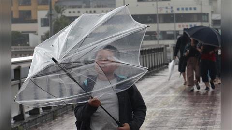輕颱琵琶兩度登陸日本　關東、東海今明嚴防豪雨