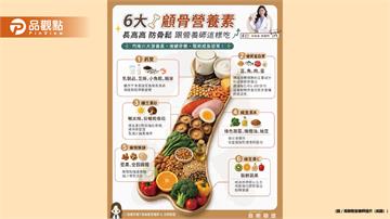 幫大家整理長高高 顧骨本的6大關鍵營養素