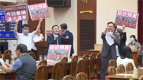 政院統刪25％地方補助款　財委會開會20分鐘爆衝突