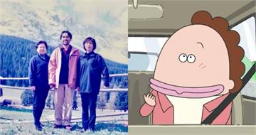 《我們這一家》作者公開30年前老照片!花媽原型現身 網讚:終於見到本人