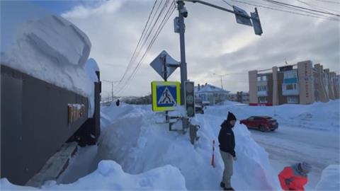 日本石川金澤發大雪情報　南韓戶外烏龍麵「10分鐘結凍」
