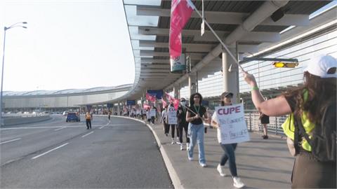 加拿大航空逾萬空服員大罷工　700航班取消13萬旅客受影響