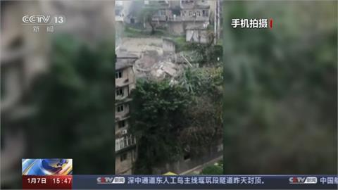快新聞／中國重慶食堂氣爆坍塌　初估至少20人受困