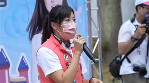 親子園遊會人爆滿 林佳龍推陳乃瑜「做年輕族群代言人」