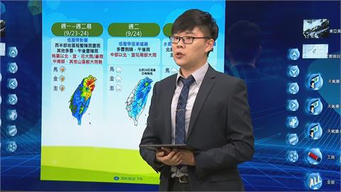 快新聞／大雨下不停！　氣象署：明日「這些地區」要注意局部大雨