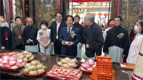 「2024挺台灣」椪餅亮相　賴清德發給支持者