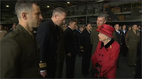 英女王視察同名航母　艦隊將部署印太地區