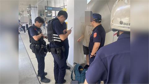 快新聞／三鶯線北大站驚魂！通緝犯車廂內掏美工刀　往頂埔方向列車一度停駛