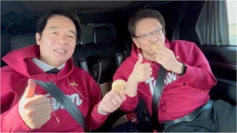 農民「送總統萬丹紅豆餅」賴清德收了！潘孟安「趁他不注意」偷吃片流出