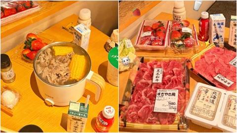 10.7萬粉台正妹住日飯店「自帶電鍋煮和牛」遭轟以為中國人！員工揭最慘下場