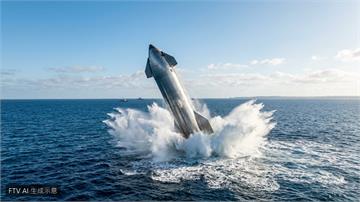 SpaceX星艦上市後首飛成功　完好濺落印度洋