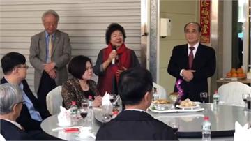 陳菊向王金平拜年 感謝當年協助推動勞動法案