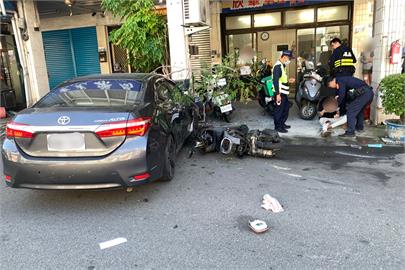 快新聞／台中酒駕猴連撞6車釀1死3傷！　警方上銬逮捕送辦