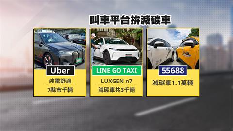 減碳成趨勢！　叫車平台「比誰來電」推車款大比拚