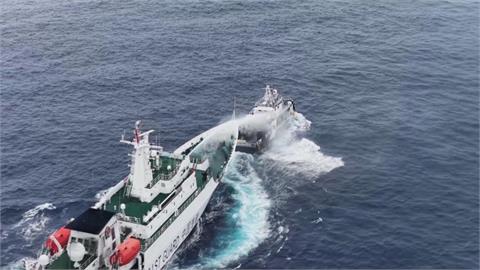 共軍在民主礁演訓施壓菲國　刻意公布鎖定菲機影像
