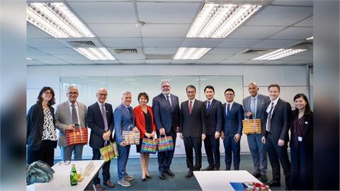 快新聞／法參議院友台小組訪民進黨　徐國勇：感謝法國力挺台灣維護民主價值