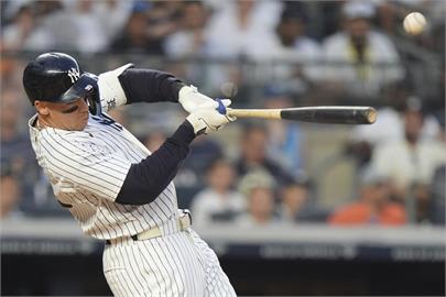 MLB(影)／法官打擊率逼近四成！賈吉單場3安打猛打賞　全聯盟最快90安打達標
