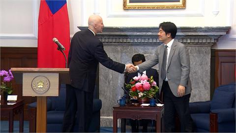 賴總統接見美跨黨派參議員　瑞克茲：跨黨派對台支持不變