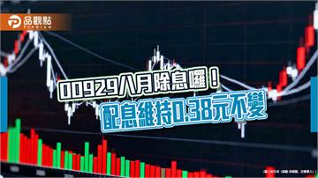 00929配息0.38元不變！年化配息率逾16％　想領息最晚這天買