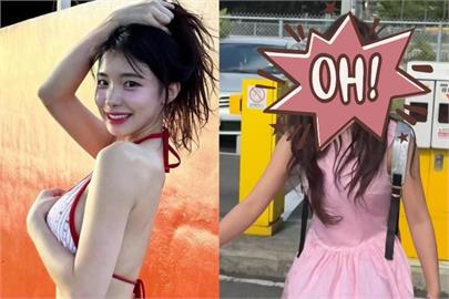 李多慧颱風天慘變身貞子現身街頭？狼狽模樣曝光自嘲：在台3年不怕了！