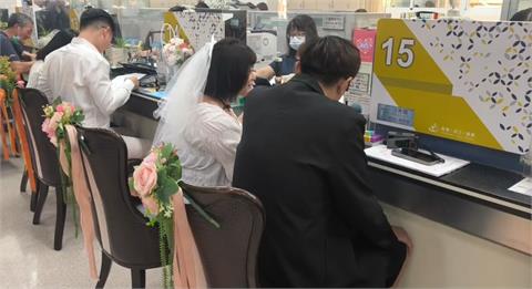 真愛密碼「2025520」藏浪漫　台中各區結婚登記爆棚