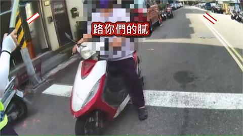 不甩演習管制硬要騎車上路！　騎車狂飆跑給警察追
