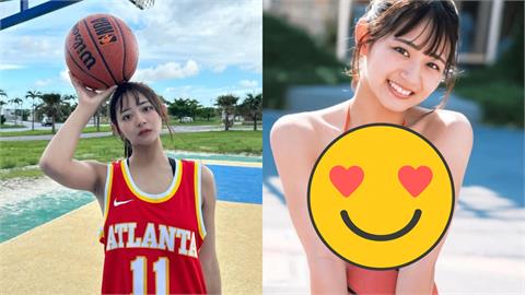 多圖／日本籃球女神「初戀系寫真」流出！坐地玩球畫面曝…網眼花：會看錯