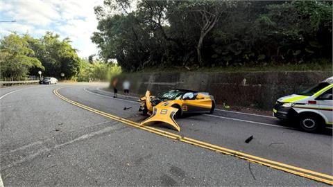 超跑自撞山壁！布蓋車身拖吊引議論　專家曝「潛規則」