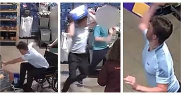 裝癱坐輪椅偷啤酒！19歲男「起身爆打保全」　他起身砸人還逃跑結局曝光