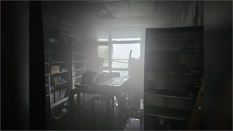 最新／颱風天祝融！雲起樓突竄濃煙　佛光大學回應了