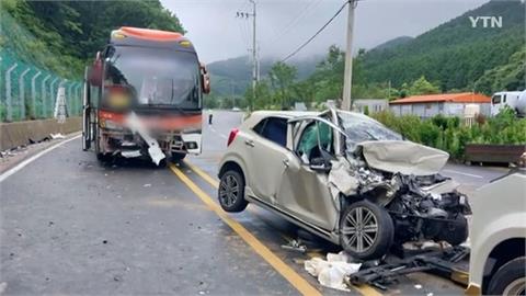 台灣旅行團南韓遇車禍！　肇事司機身亡　1台人受傷