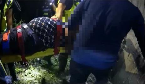 糗了！花蓮毒犯跳橋躲查緝　骨折哀嚎遭逮捕